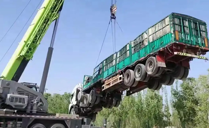 大英道路脱困救援案例